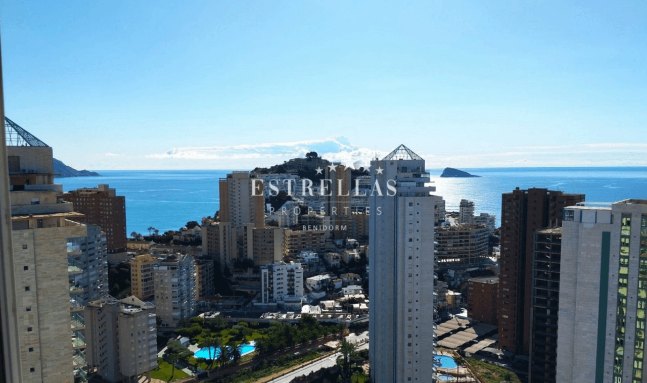 Apartamento con vistas ESPECTACULARES al mar en La Cala de Finestrat