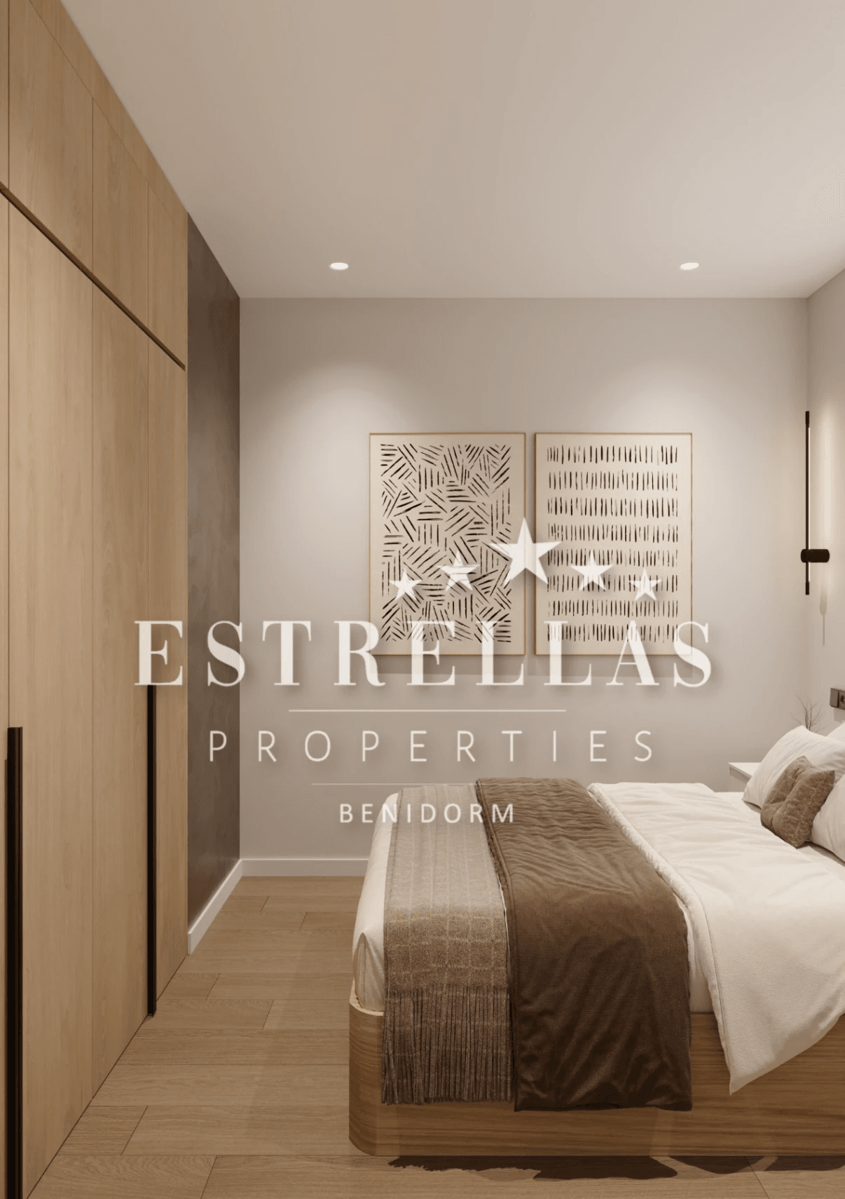 Apartamento reformado de 3 dormitorios con piscina cerca de Playa de Poniente en Benidorm