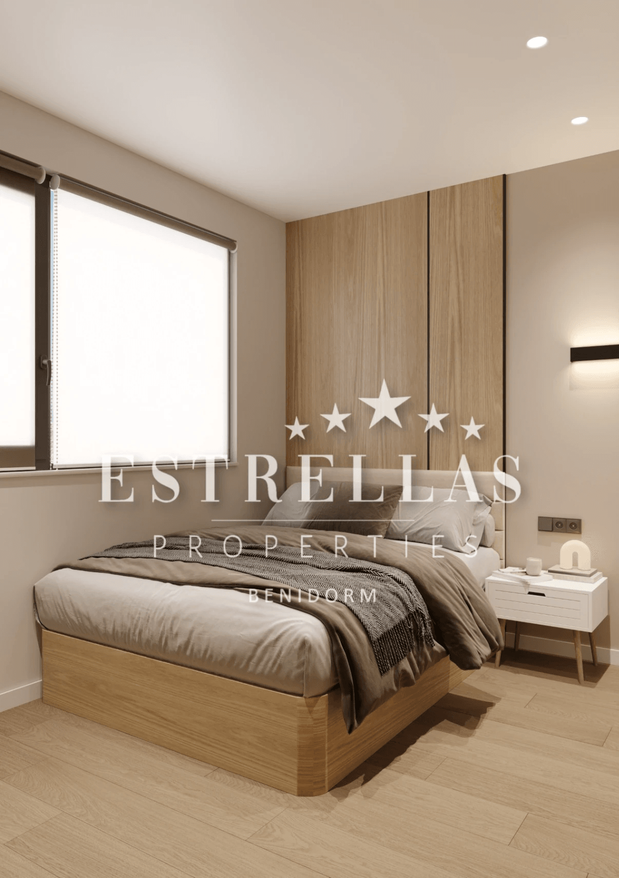 Apartamento reformado de 3 dormitorios con piscina cerca de Playa de Poniente en Benidorm