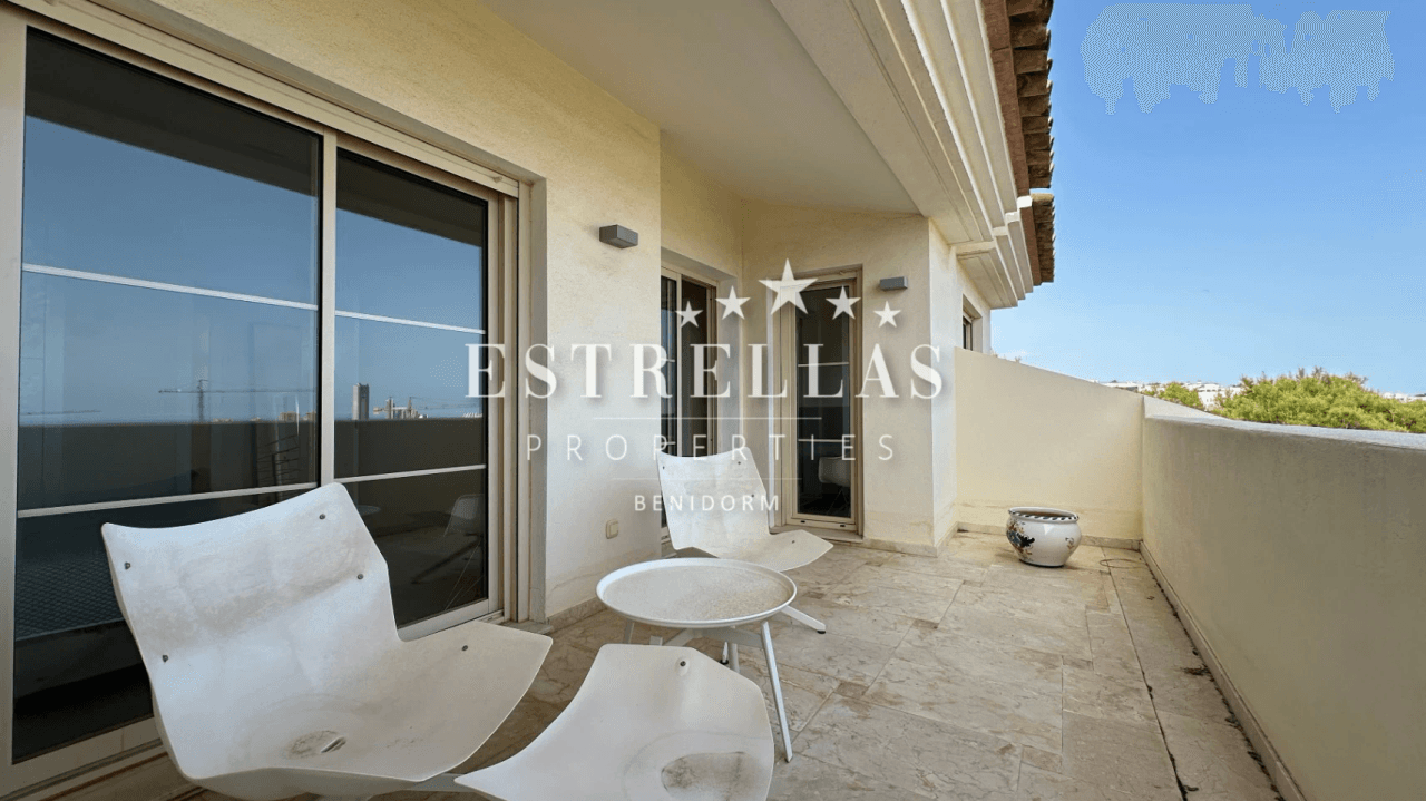 Duplex met uitzicht op zee in Sierra Cortina – 3 terrassen, garage, zwembad | Finestrat