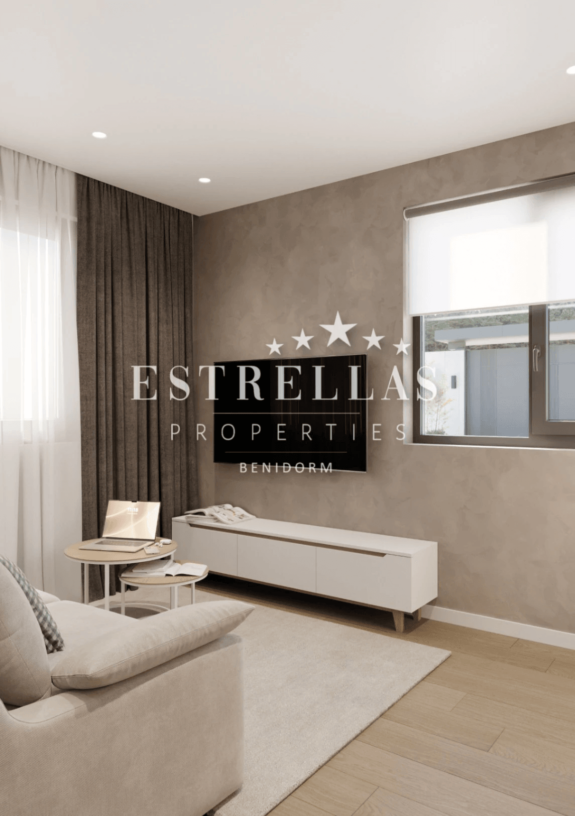 Gerenoveerd appartement met zwembad en uitstekende ligging nabij het strand in Benidorm, Costa Blanca