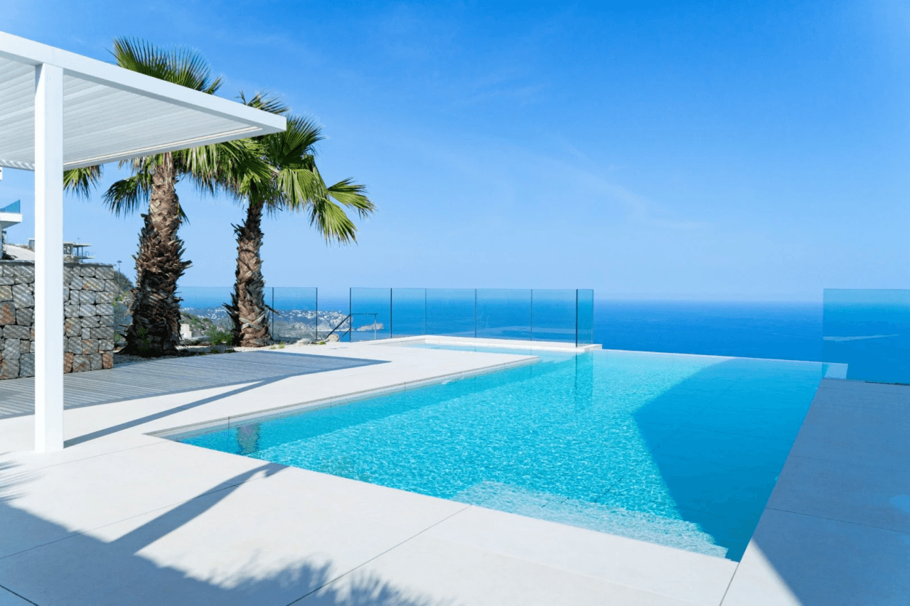 Eksklusiv villa med fantastisk utsikt over Middelhavet