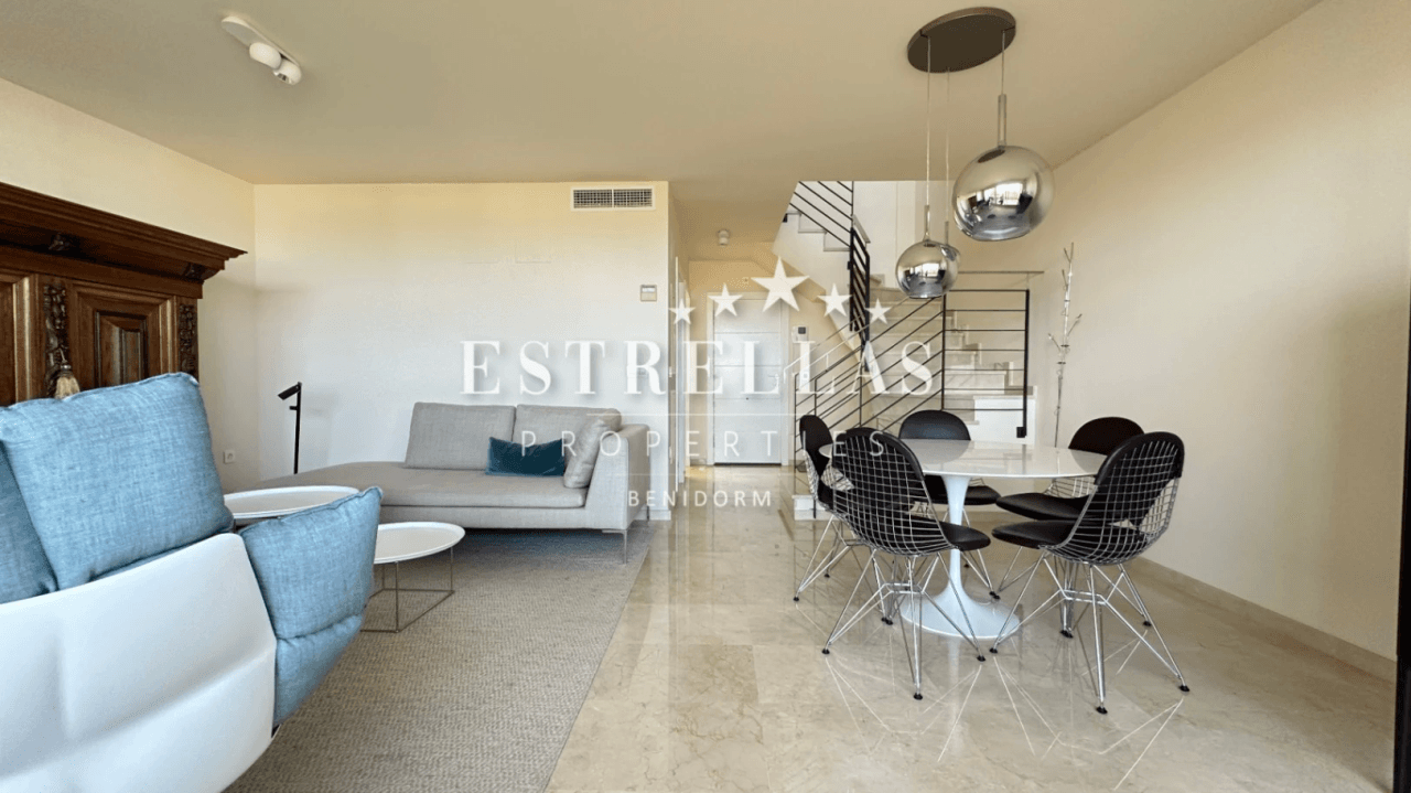 Duplex met uitzicht op zee in Sierra Cortina – 3 terrassen, garage, zwembad | Finestrat