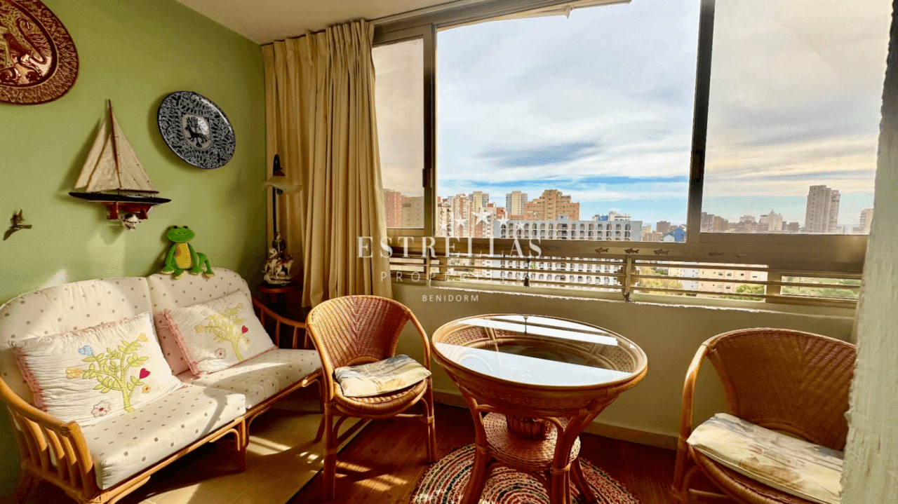 Appartement d'une chambre avec vue dans le quartier des Tribunaux à BENIDORM.