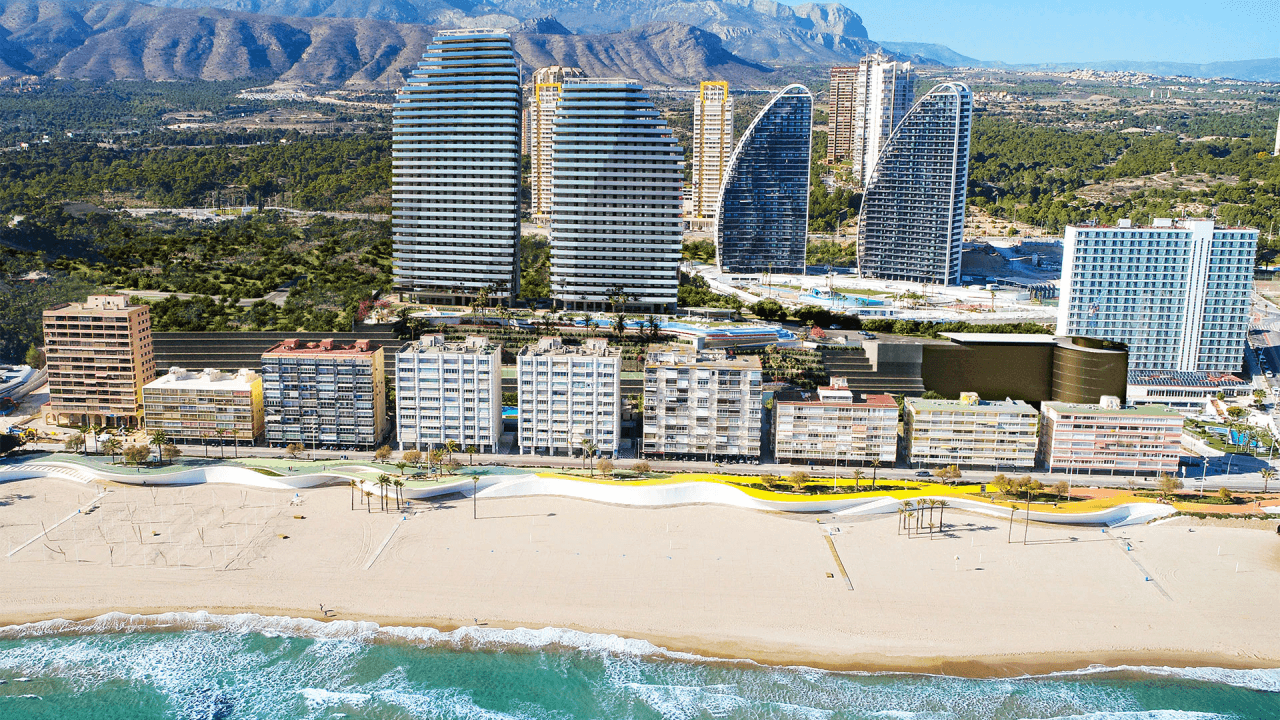 Apartamento exclusivo 100 metros del mar en Benidorm