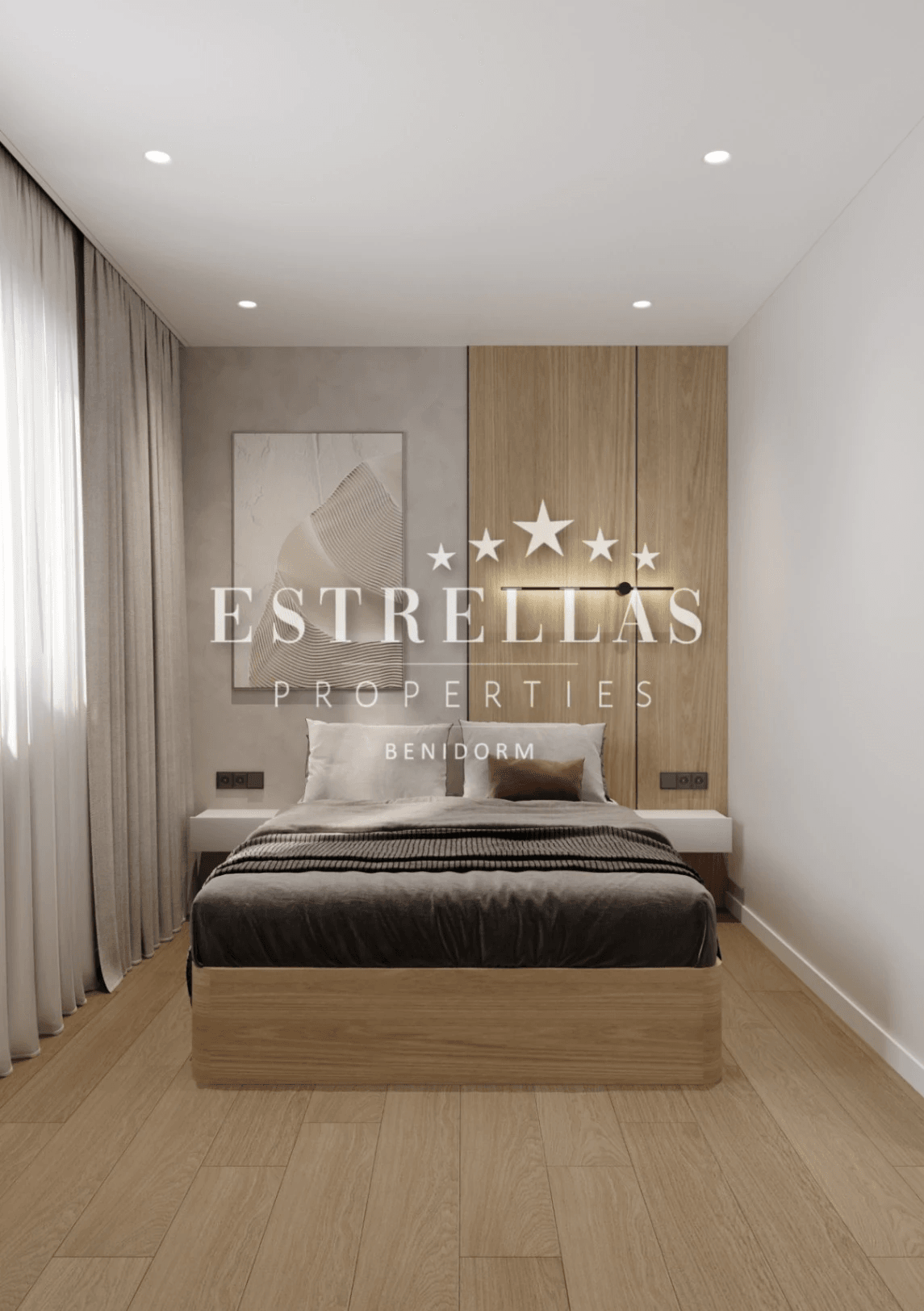 Gerenoveerd appartement met zwembad en uitstekende ligging nabij het strand in Benidorm, Costa Blanca