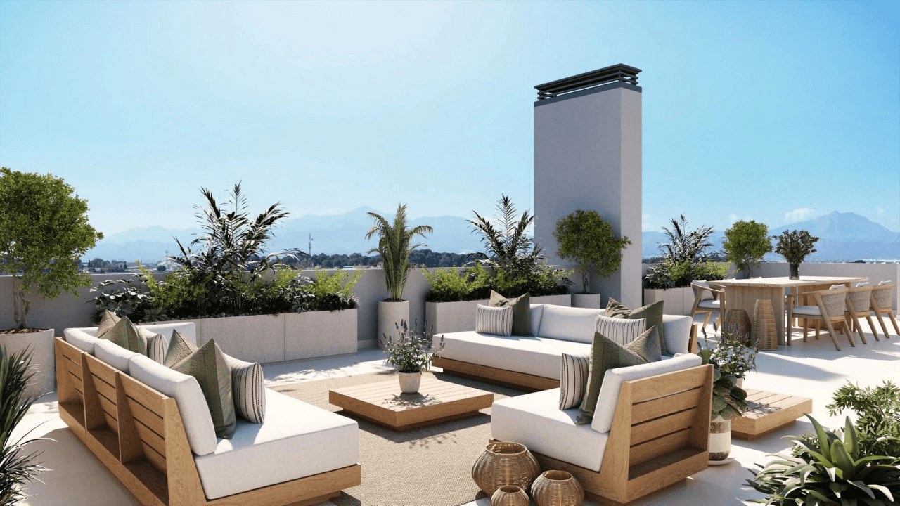 Penthouse til salg i Alicante