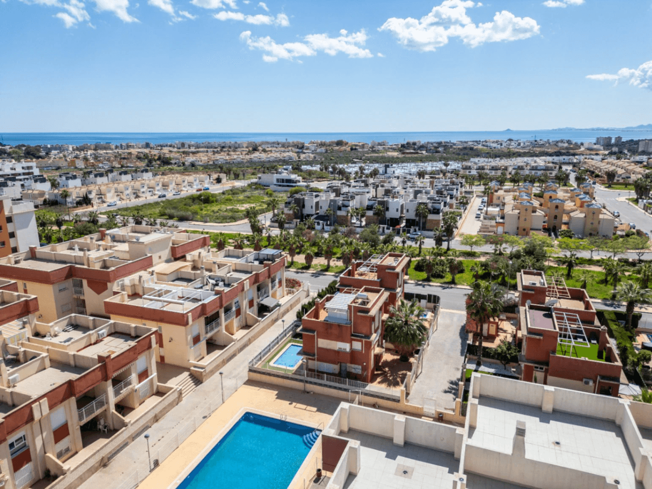 Apartamentos modernos a la venta en Cabo Roig