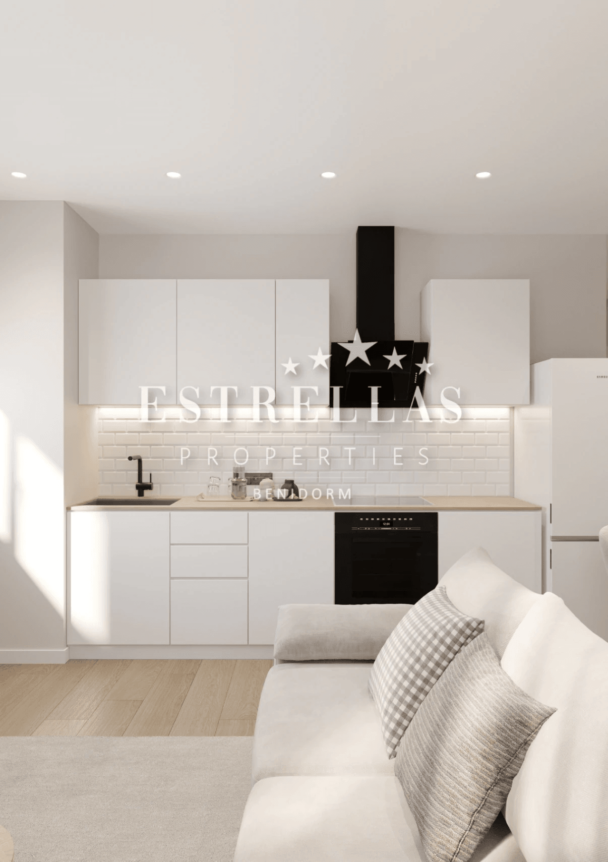 Gerenoveerd appartement met zwembad en uitstekende ligging nabij het strand in Benidorm, Costa Blanca