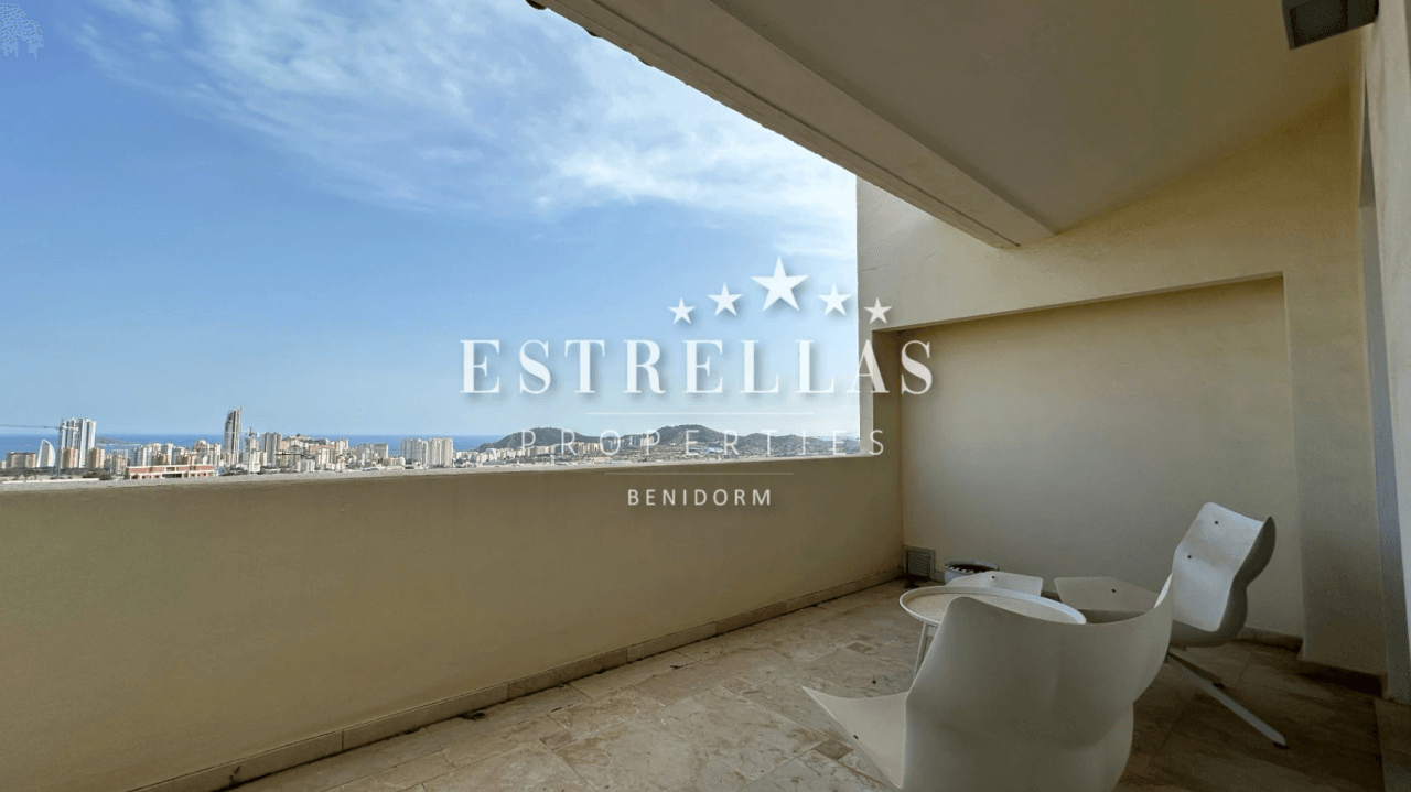 Duplex met uitzicht op zee in Sierra Cortina – 3 terrassen, garage, zwembad | Finestrat
