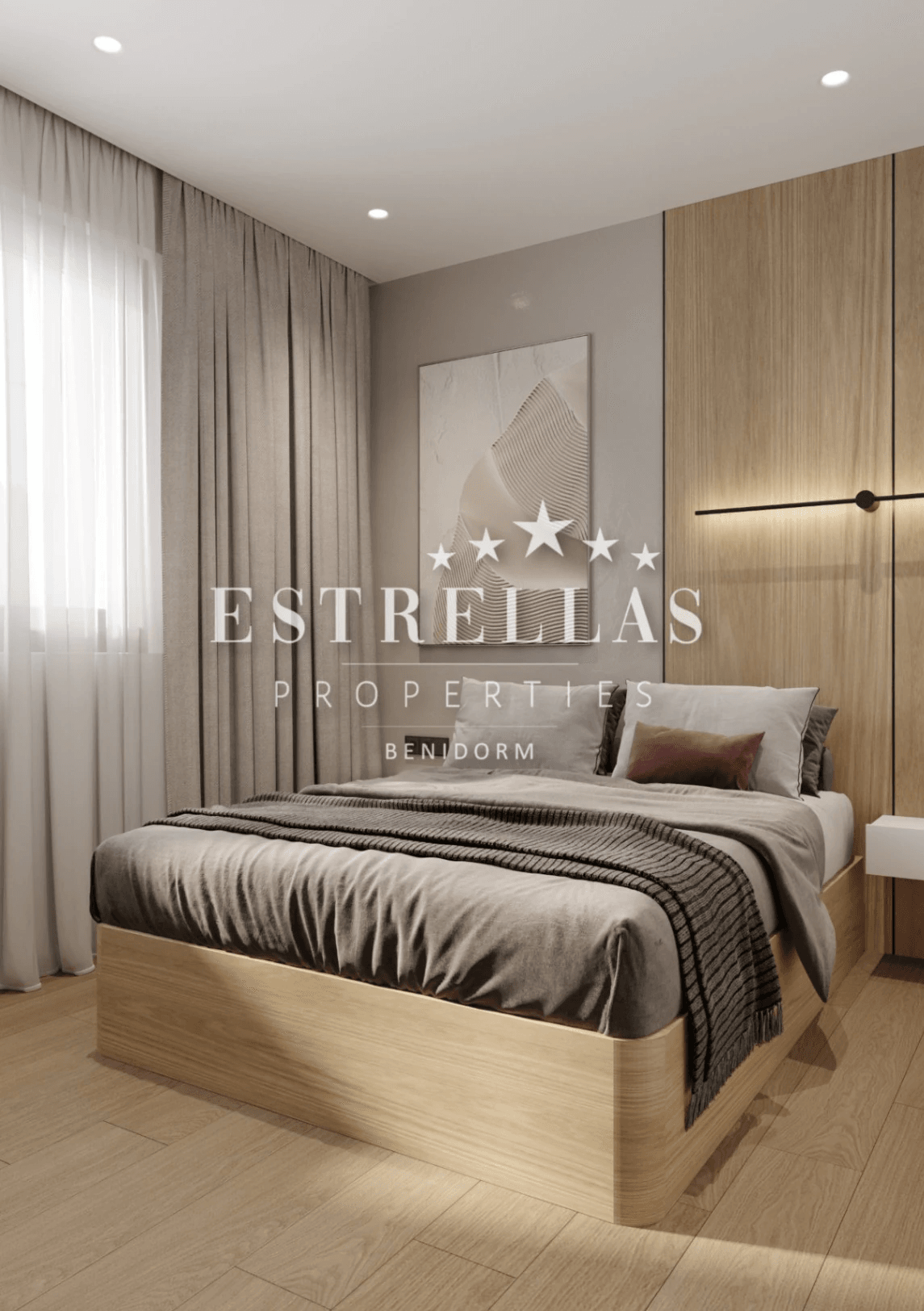 Gerenoveerd appartement met zwembad en uitstekende ligging nabij het strand in Benidorm, Costa Blanca