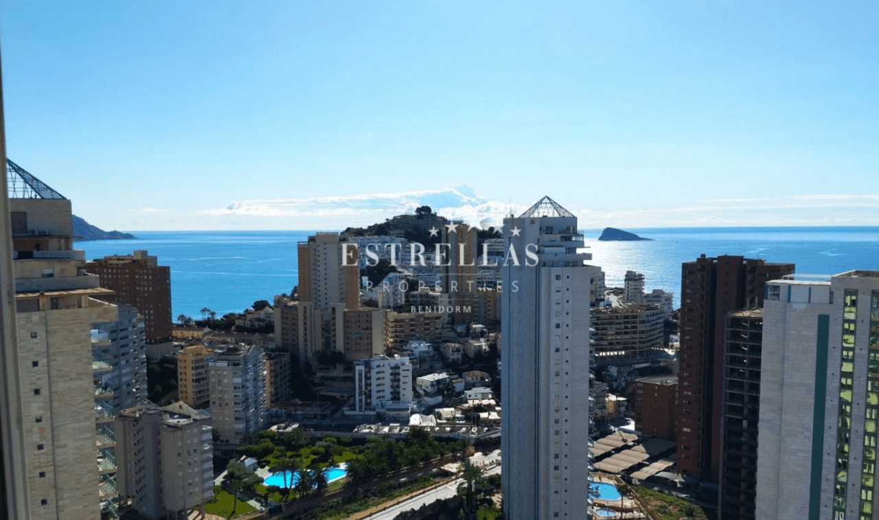 Apartamento con vistas ESPECTACULARES al mar en La Cala de Finestrat