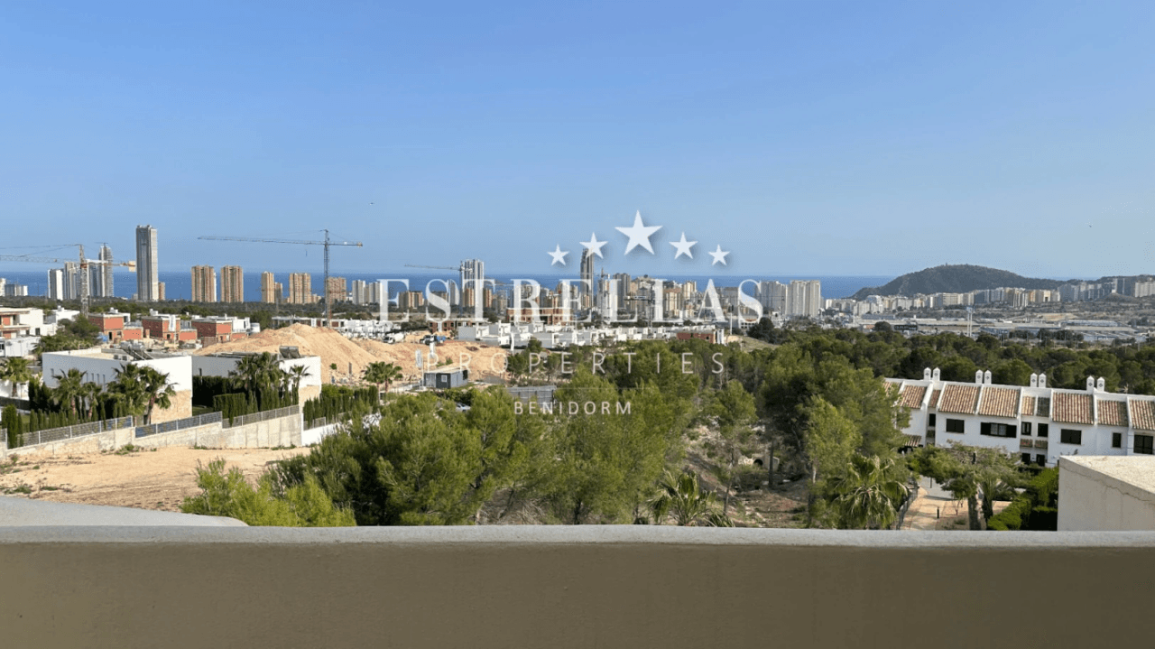 Duplex met uitzicht op zee in Sierra Cortina – 3 terrassen, garage, zwembad | Finestrat