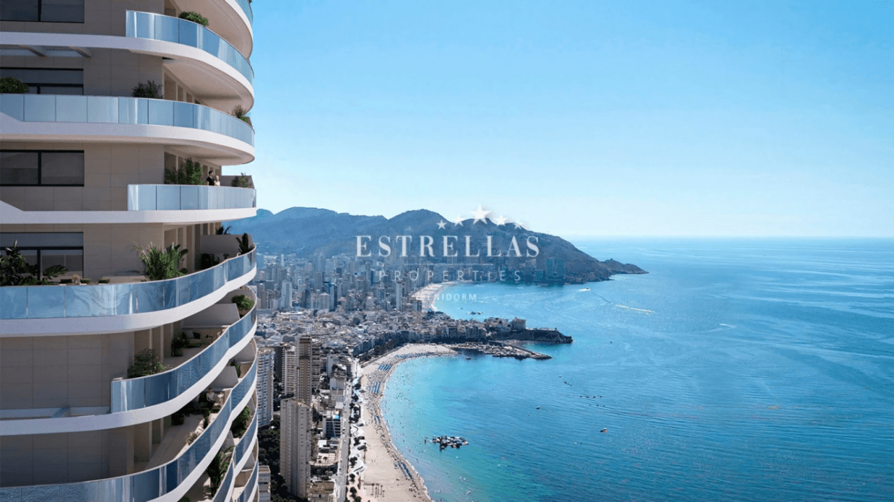 Zu verkaufen sind Wohnungen im höchsten RESIDENTIAL in Europa, in BENIDORM.