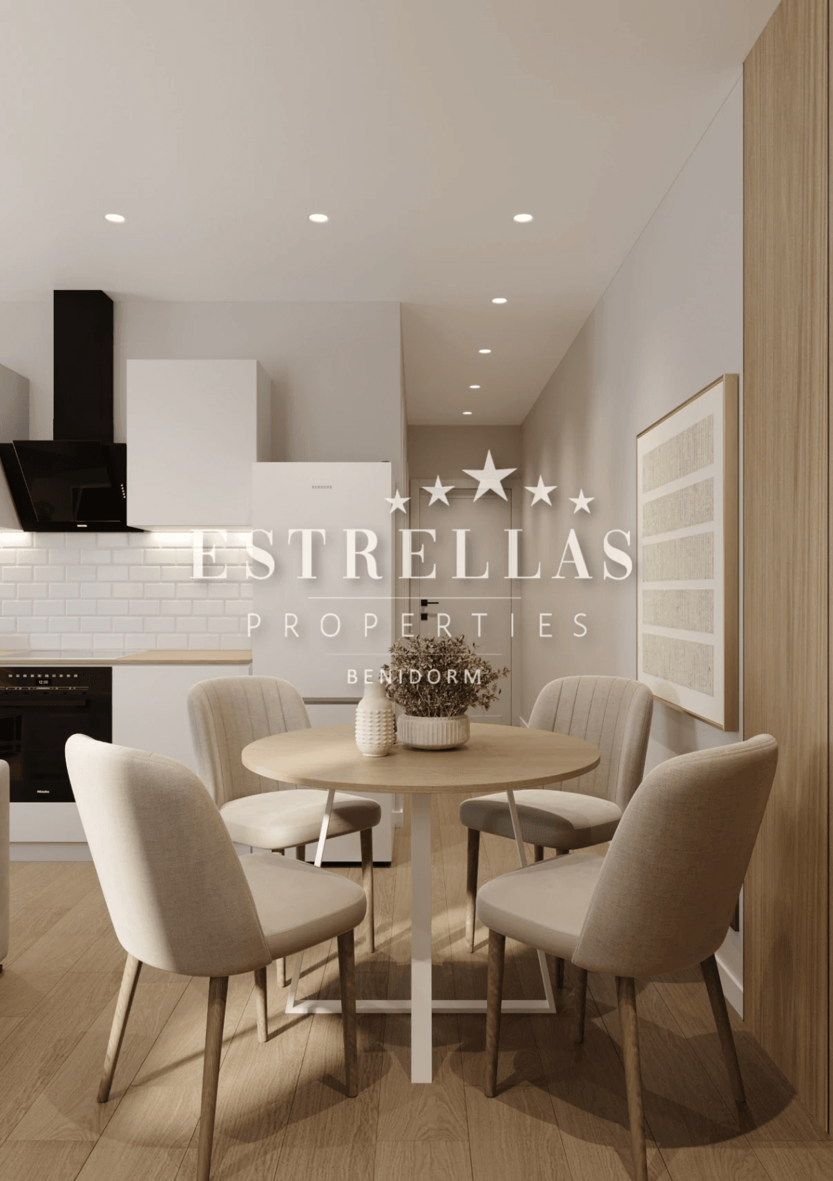 Gerenoveerd appartement met zwembad en uitstekende ligging nabij het strand in Benidorm, Costa Blanca