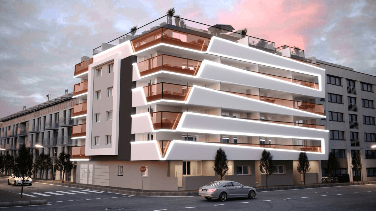 Nuevo apartamento 300m del mar en Torrevieja