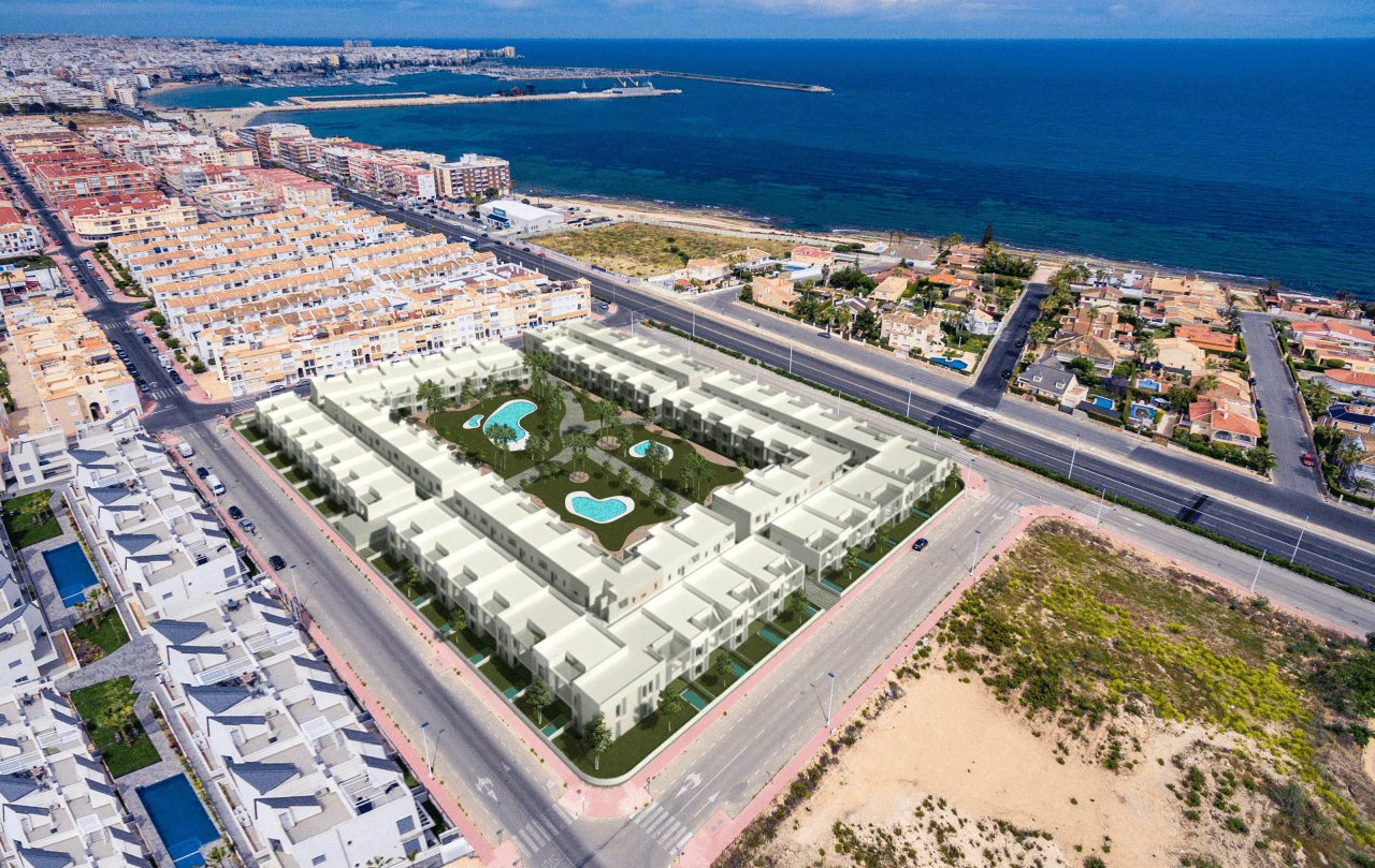 Bungalow en nuevo residencial 250 metros del mar