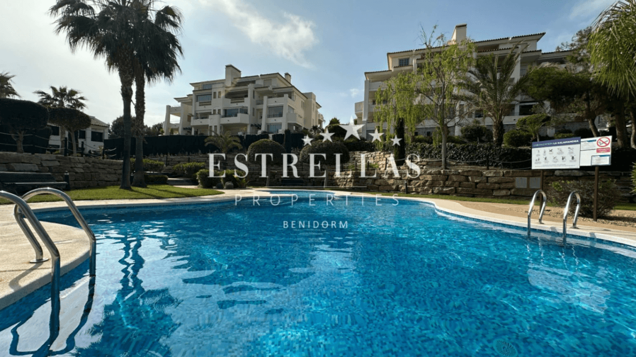 Duplex met uitzicht op zee in Sierra Cortina – 3 terrassen, garage, zwembad | Finestrat