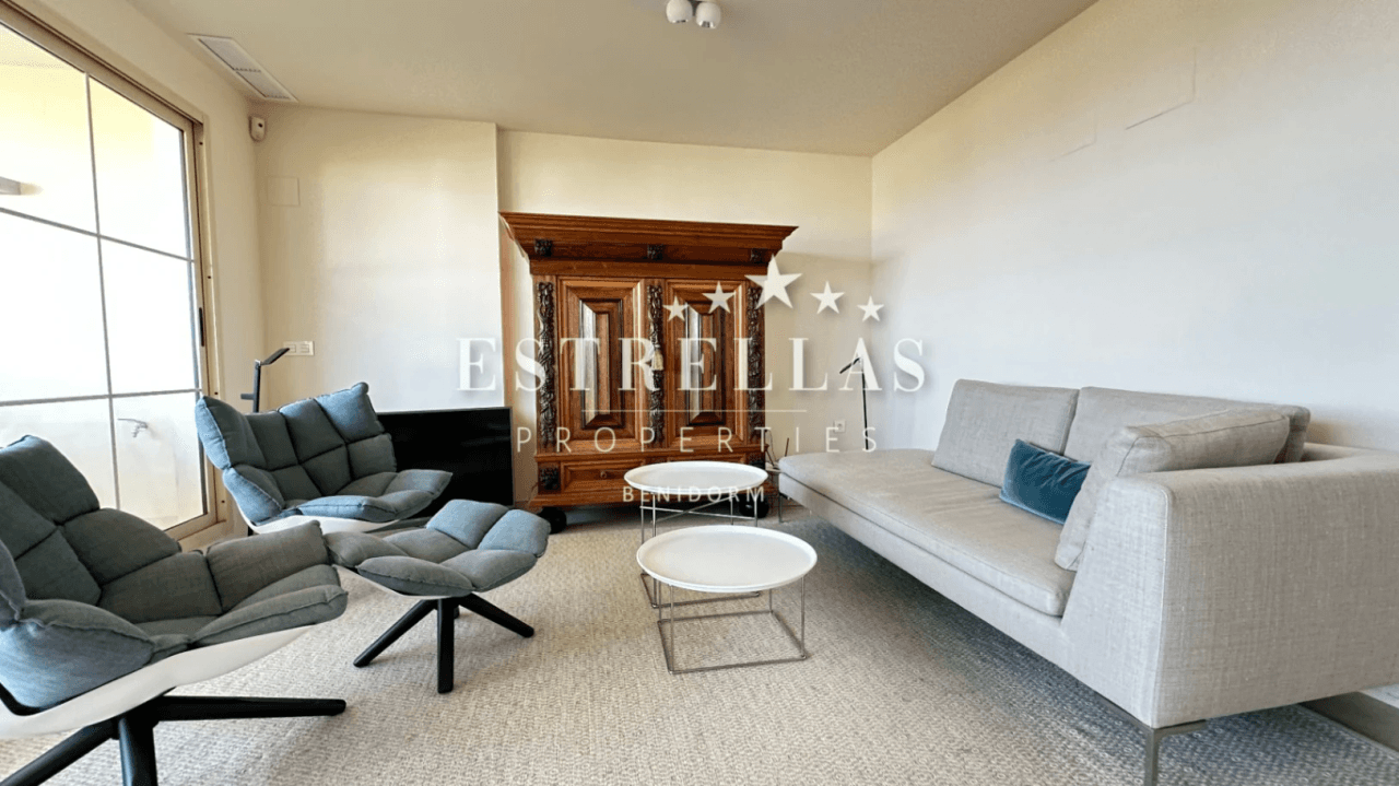 Duplex met uitzicht op zee in Sierra Cortina – 3 terrassen, garage, zwembad | Finestrat