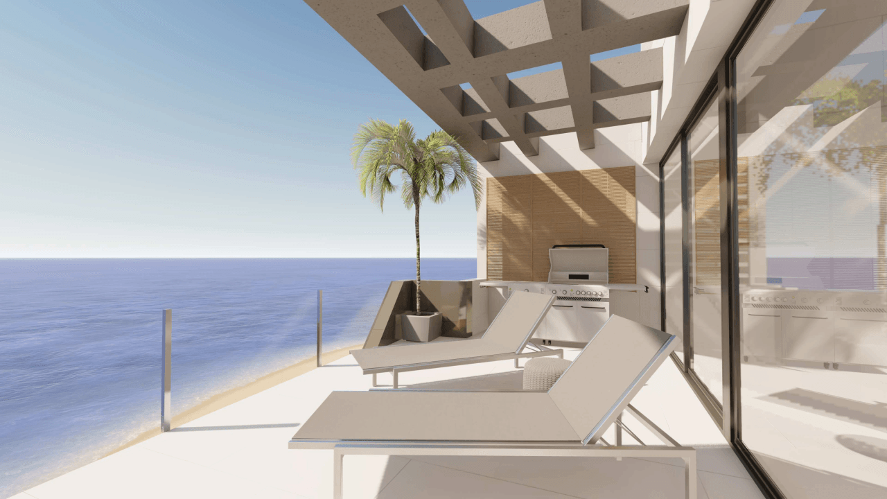 Apartamento de lujo en primera linia del mar