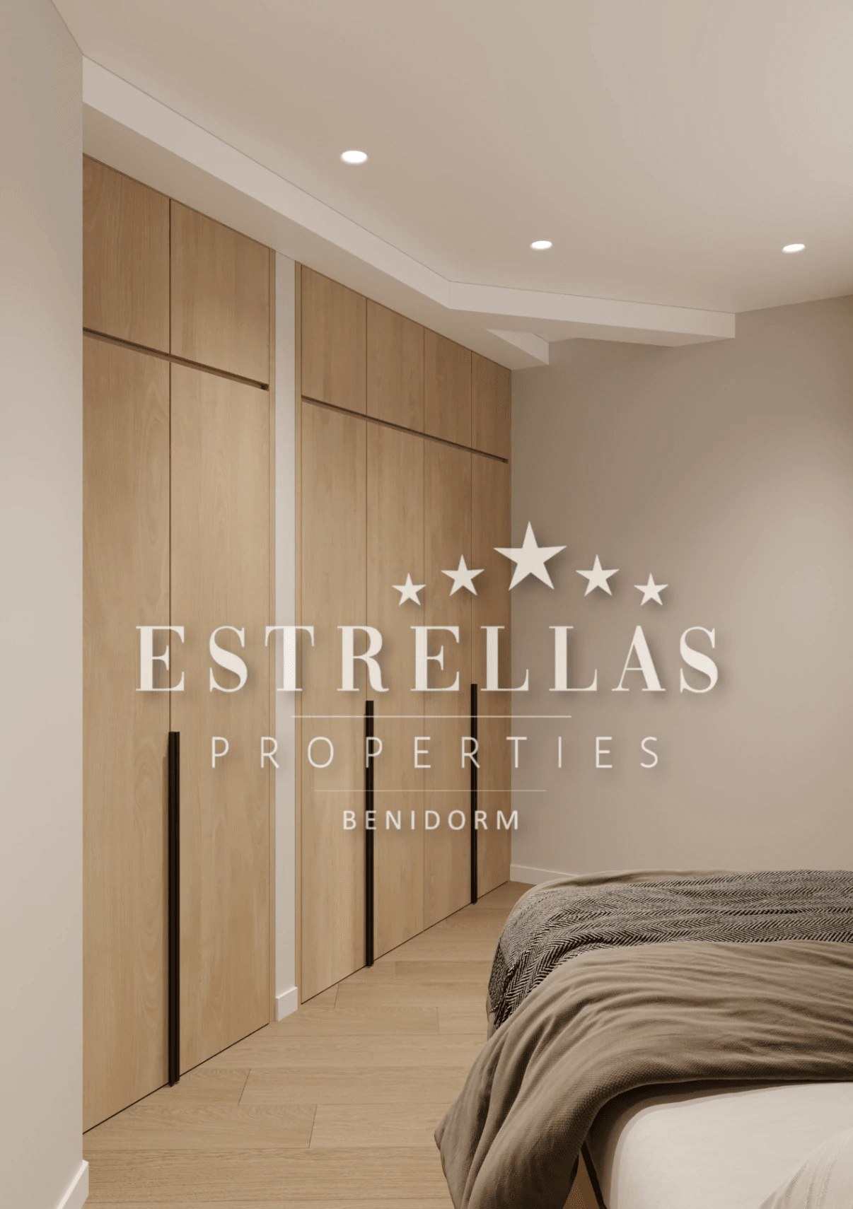 Gerenoveerd appartement met 3 slaapkamers en zwembad dichtbij Playa de Poniente in Benidorm