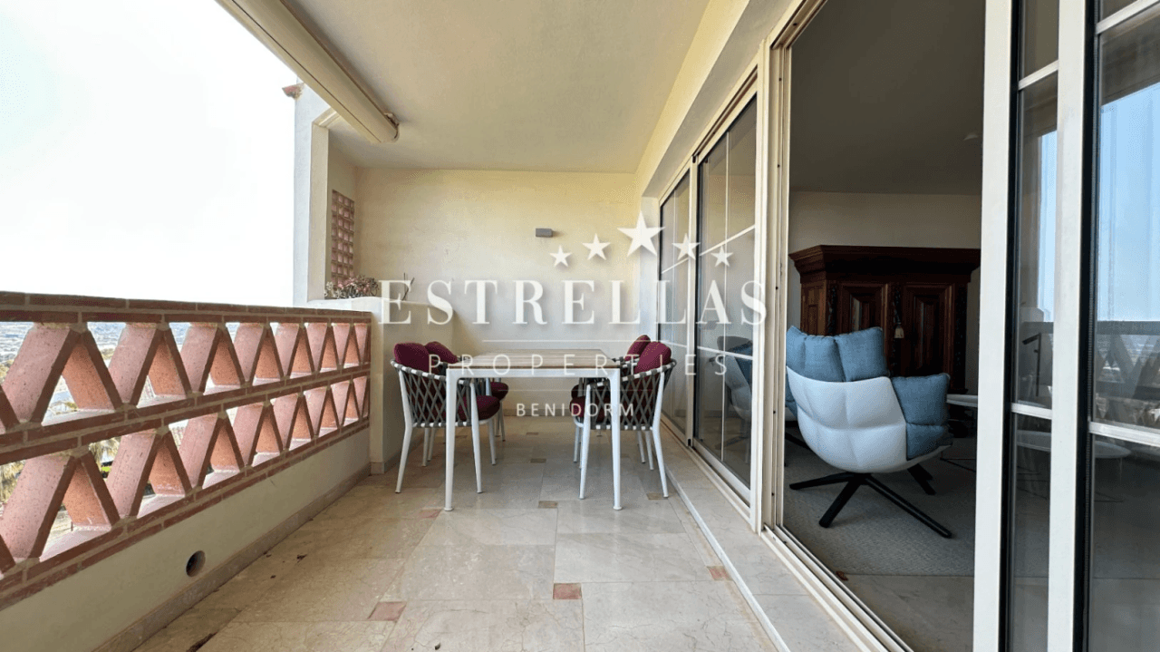 Duplex met uitzicht op zee in Sierra Cortina – 3 terrassen, garage, zwembad | Finestrat