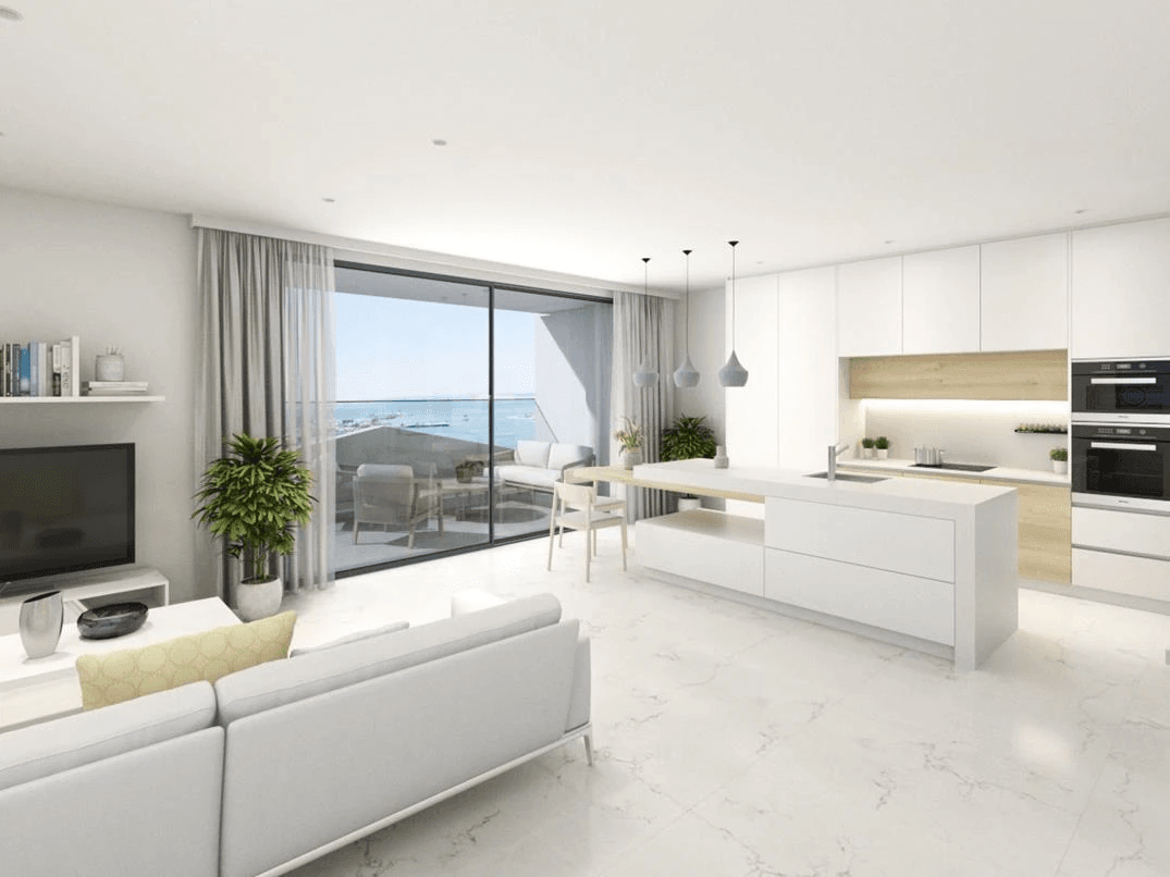 Apartamento en la primera linea de la playa