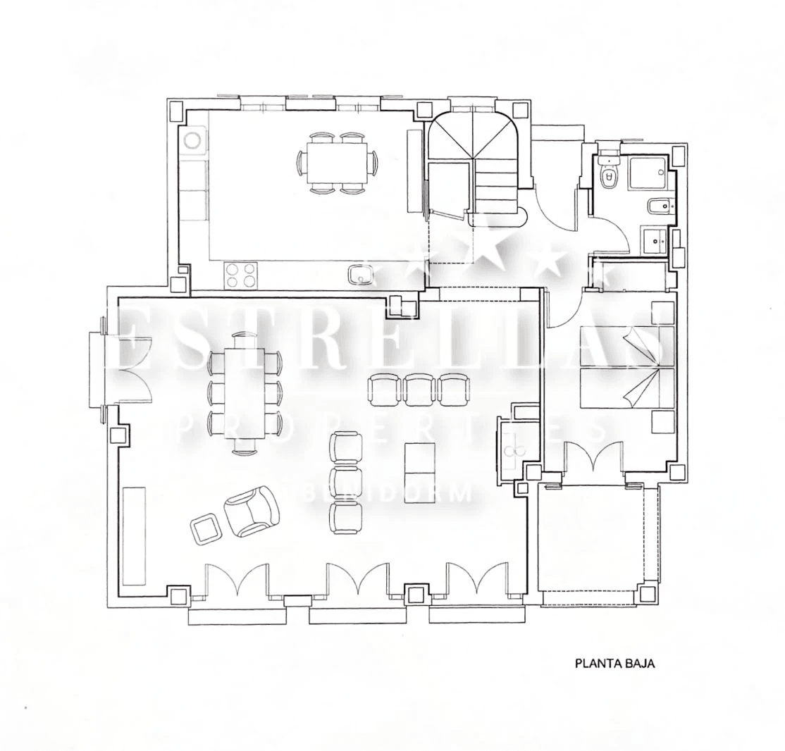 Luxe villa in Sierra Cortina met zeezicht, privézwembad en 4 slaapkamers in Finestrat