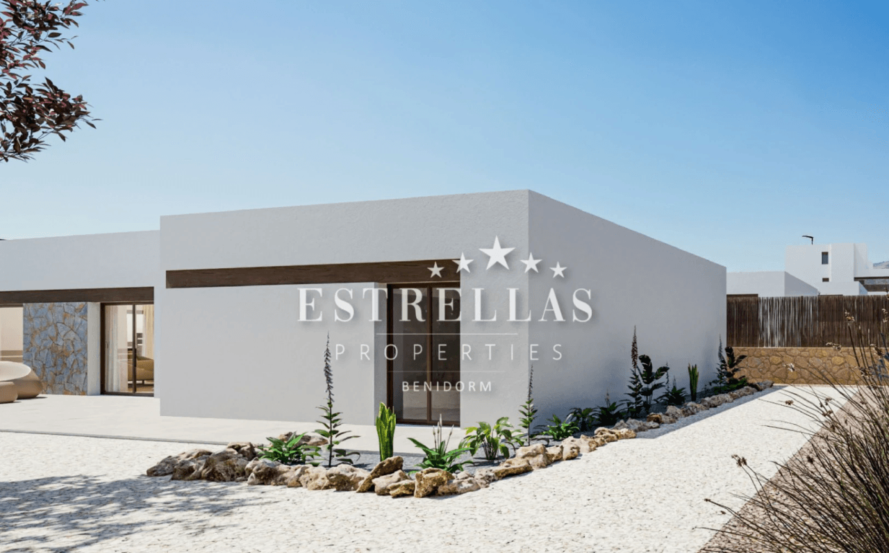 Moderne villa te koop in Finestrat met privézwembad, Smart Home en dicht bij Benidorm