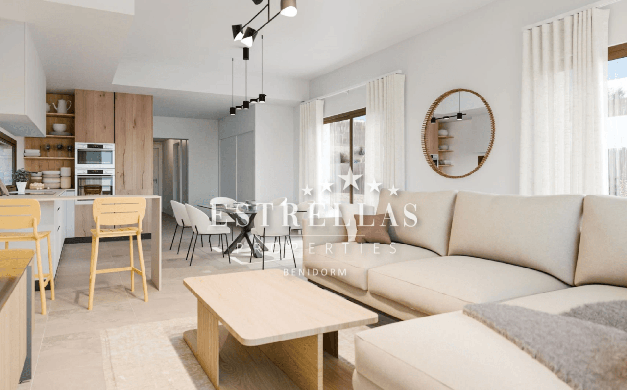 Moderne villa te koop in Finestrat met privézwembad, Smart Home en dicht bij Benidorm