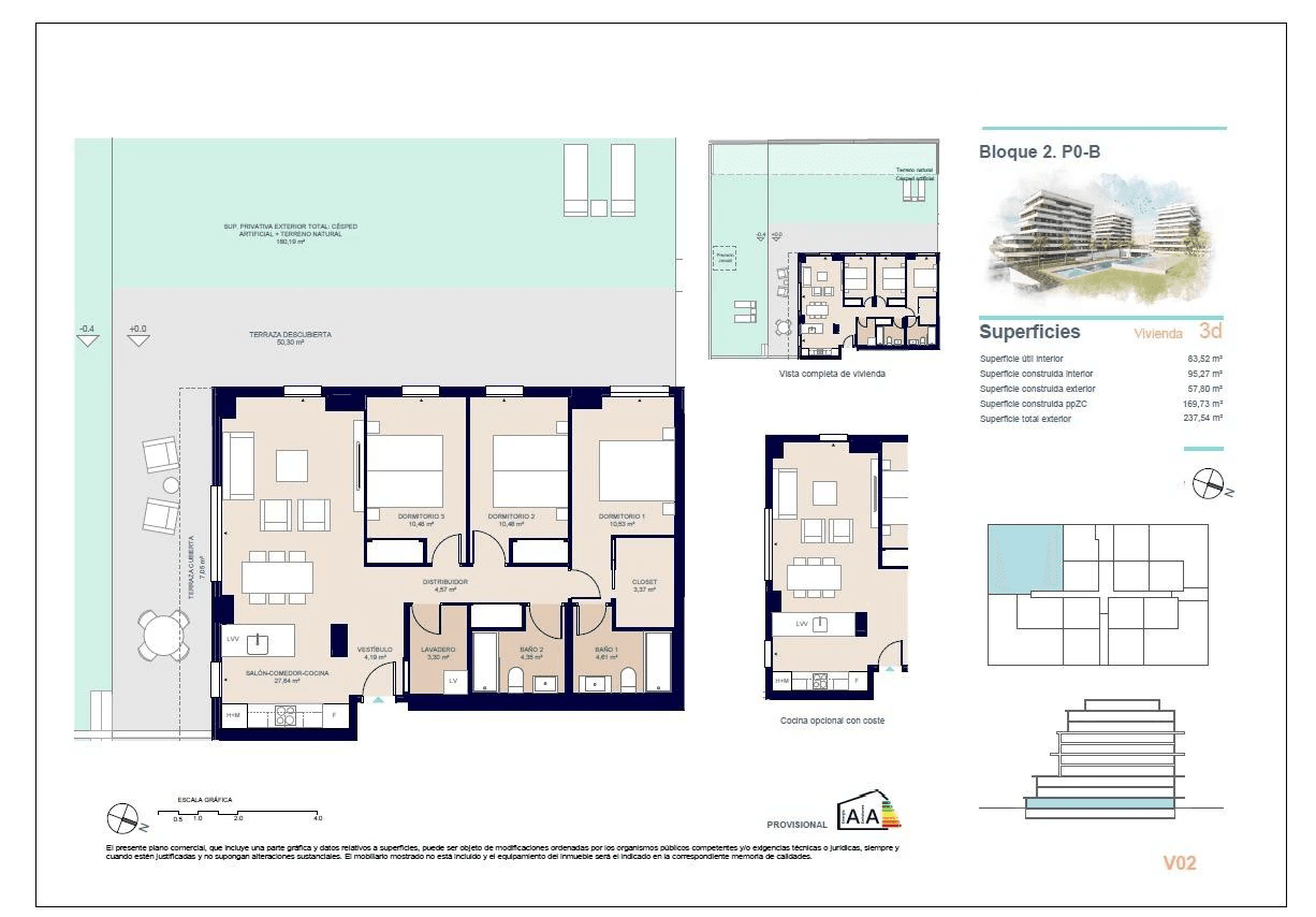 Apartamento en venta en Villajoyosa