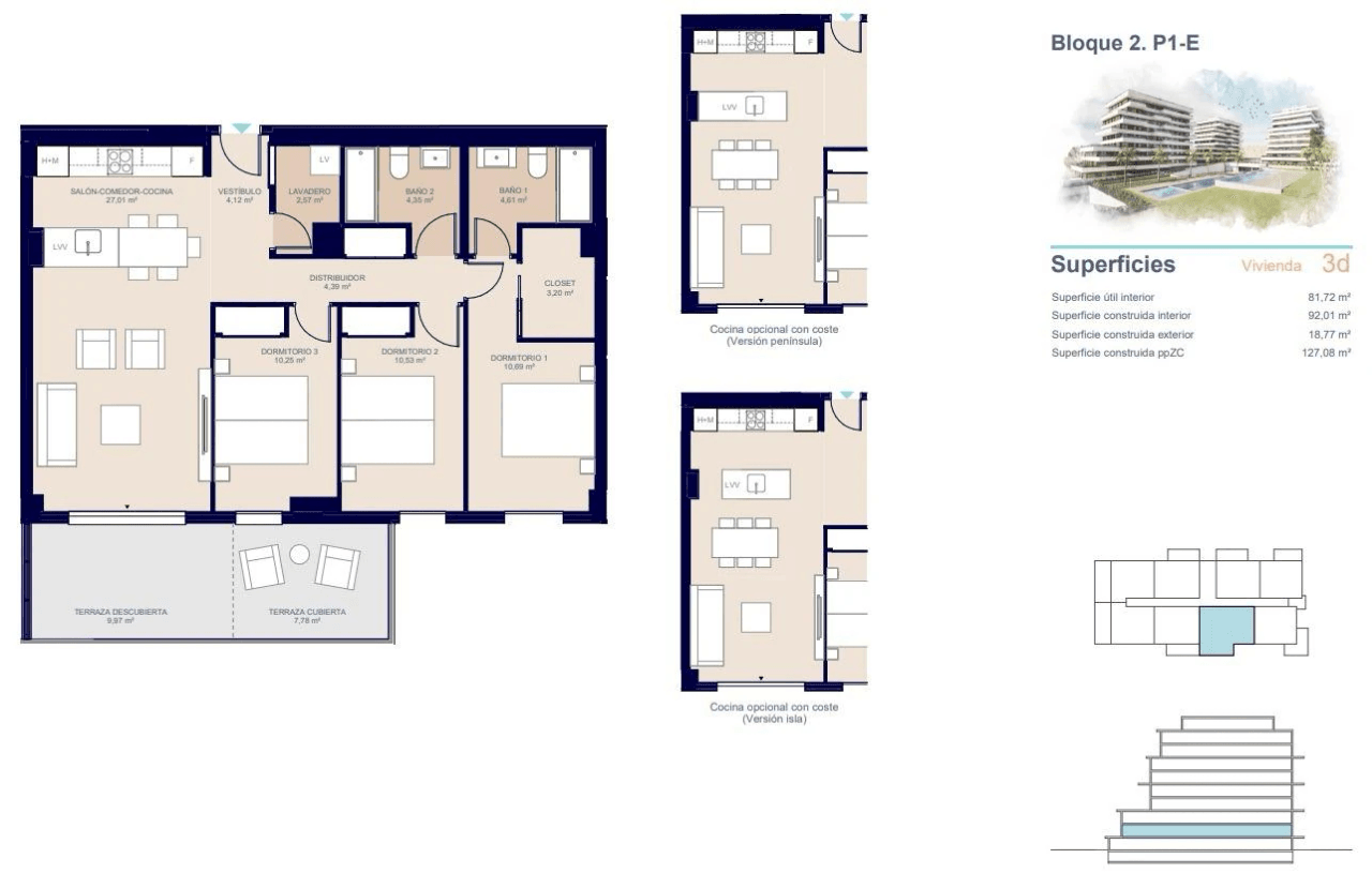 Apartamento en venta en Villajoyosa