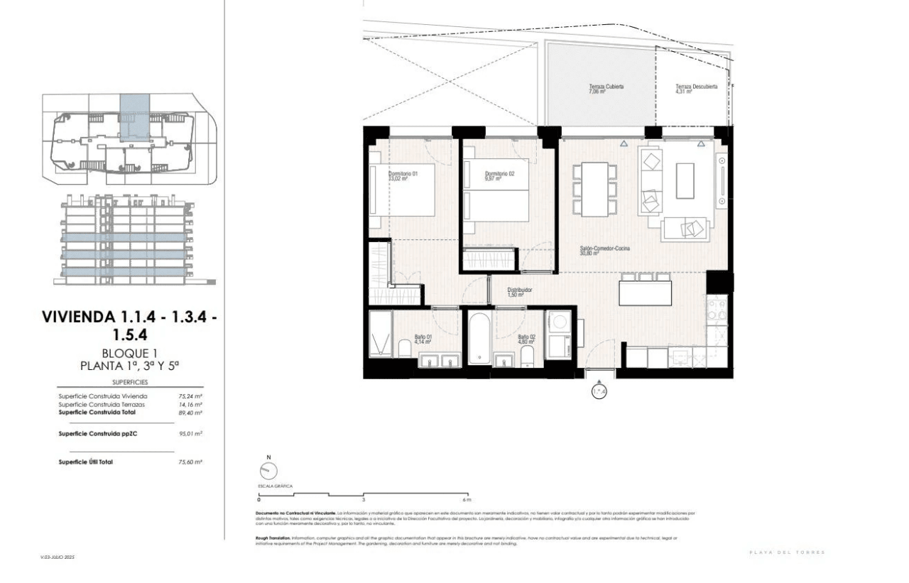 Apartamento en venta en Villajoyosa