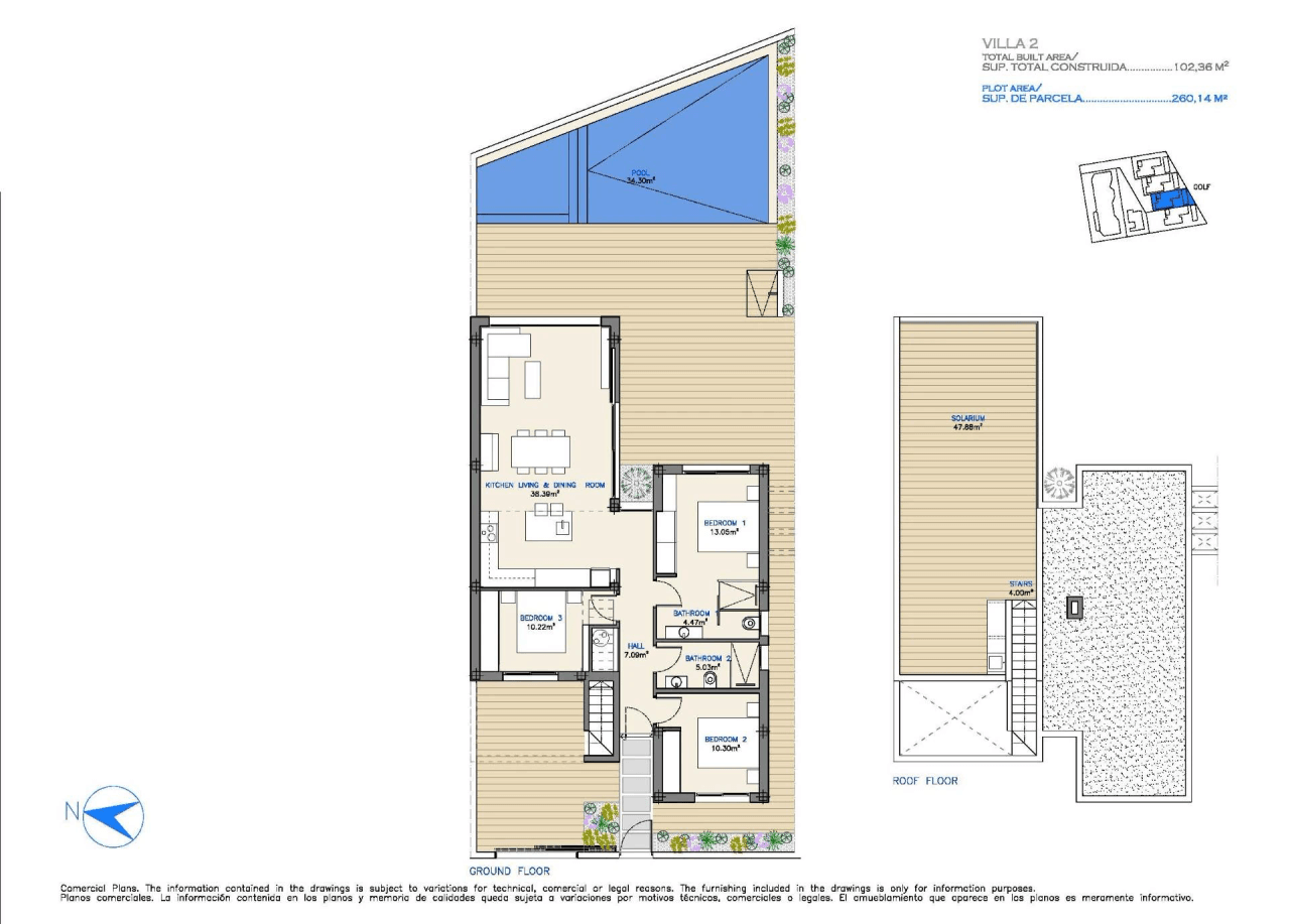 Chalet/Villa en venta en Los Alcazares