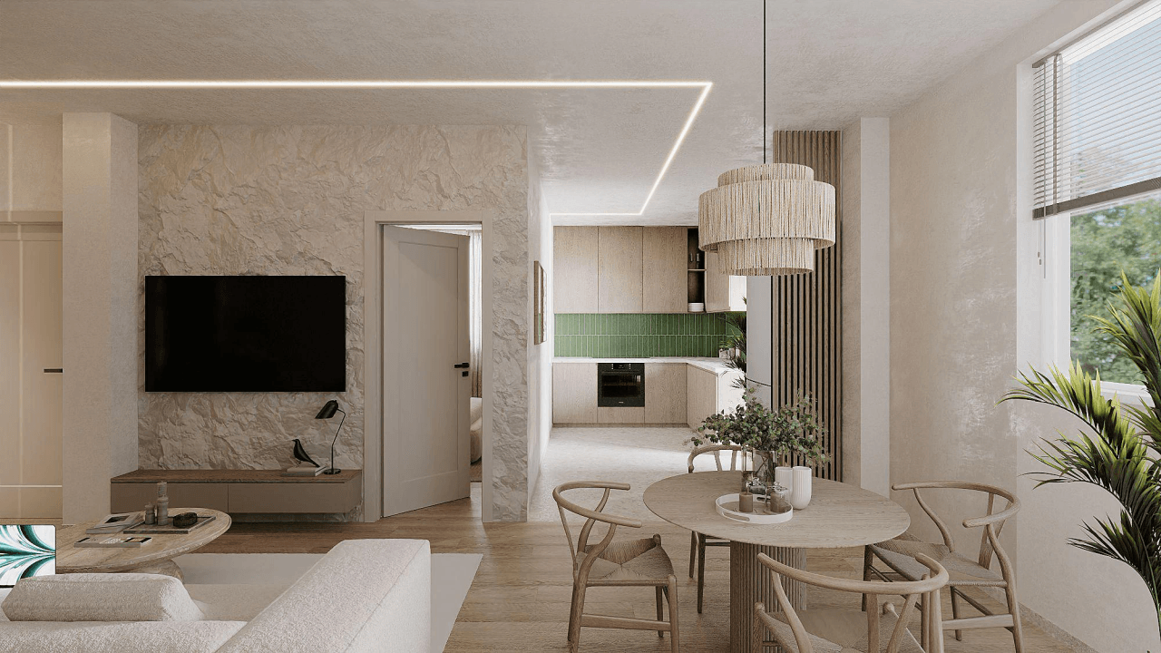 Estudio reformado en Benidorm a 250 metros de Playa de Poniente ideal para inversión en Costa Blanca