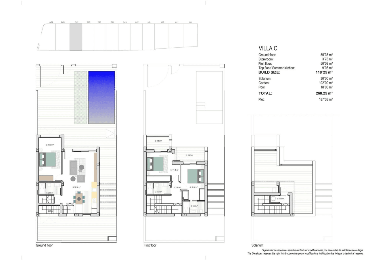 Chalet/Villa en venta en Los Alcazares