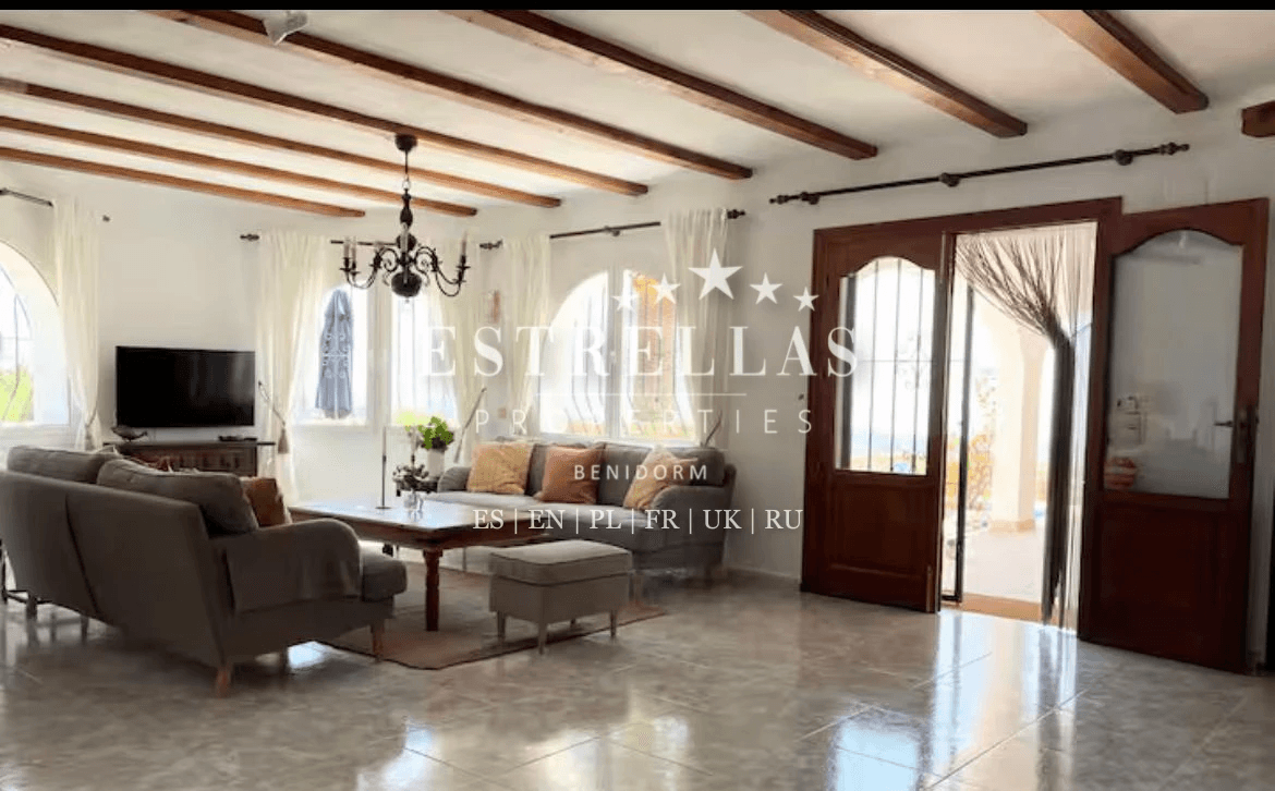 Luxe mediterrane villa met panoramisch uitzicht op zee in Benissa Costa