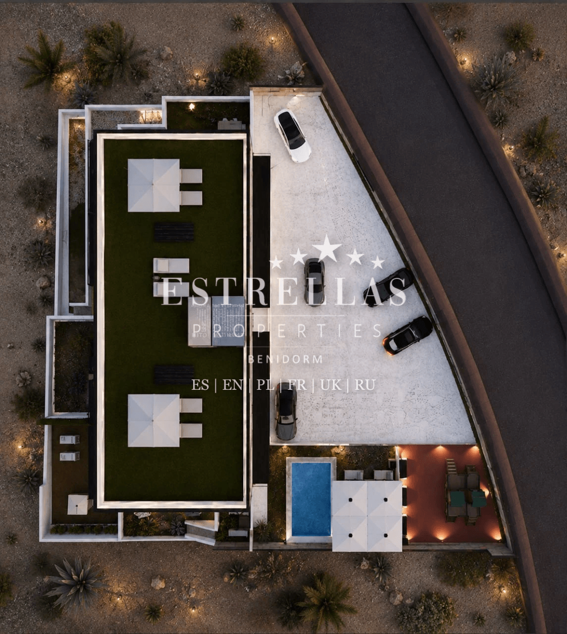 Toeristisch appartement met 1 slaapkamer in Finestrat met balkon, uitzicht op de bergen en een toeristenvergunning, nabij Benidorm.