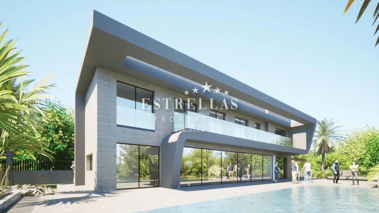 Villa de luxe en construction à CALPE