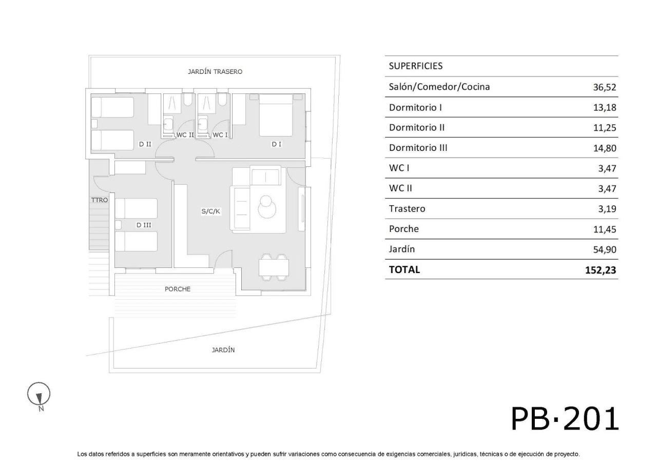 Bungalow en venta en San Miguel De Salinas