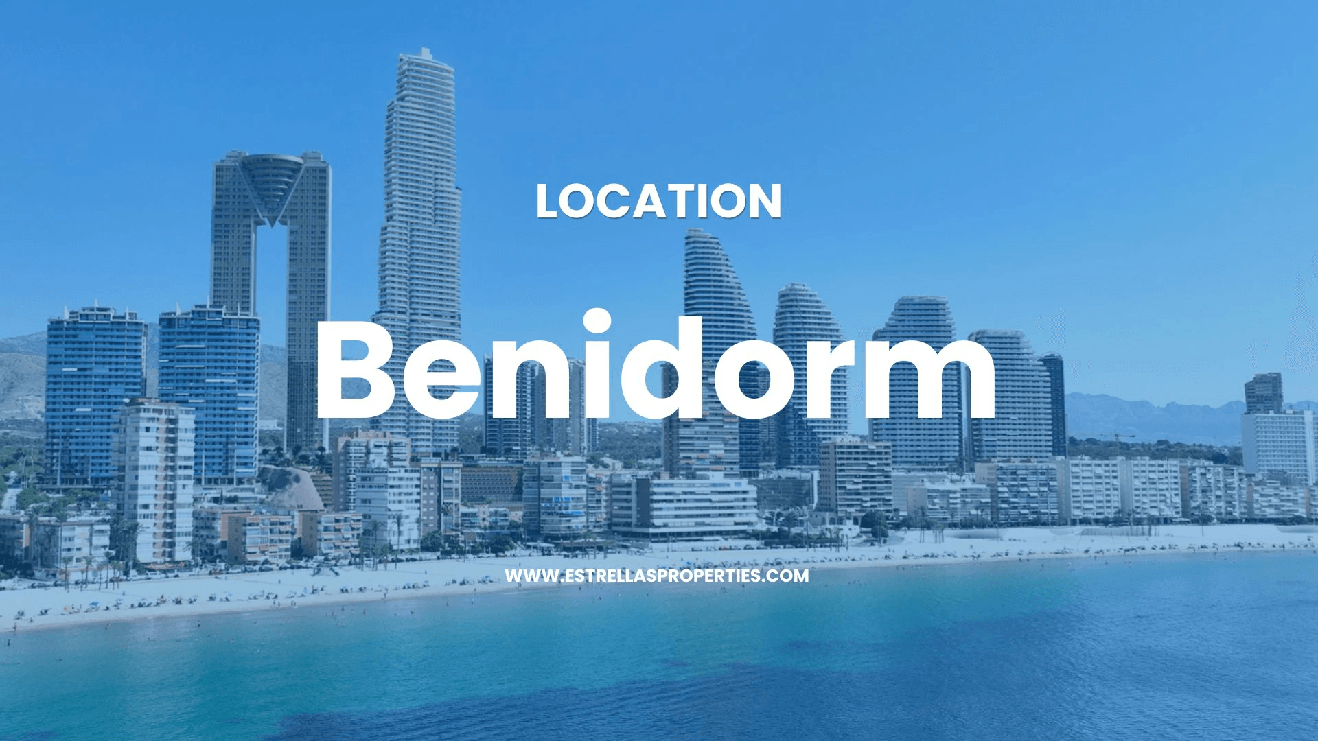 ¡Bienvenidos a Benidorm, la joya turística de la Costa Blanca! España